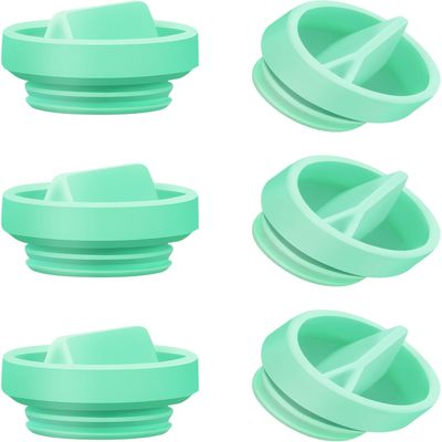 6PCS Duckbill Valves Compatible with Elvie Stride Pump, Food Grade Silicone Valves Replacement Parts, Not Original Stride Pump Part