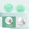 6PCS Duckbill Valves Compatible with Elvie Stride Pump, Food Grade Silicone Valves Replacement Parts, Not Original Stride Pump Part view 3