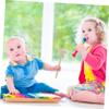 Vaguelly 36pcs Wooden Hammer Natural Wood Mallet Smooth Polished Surface Safe for Boys Birthday Presents Fun Knocking Play Props view 2