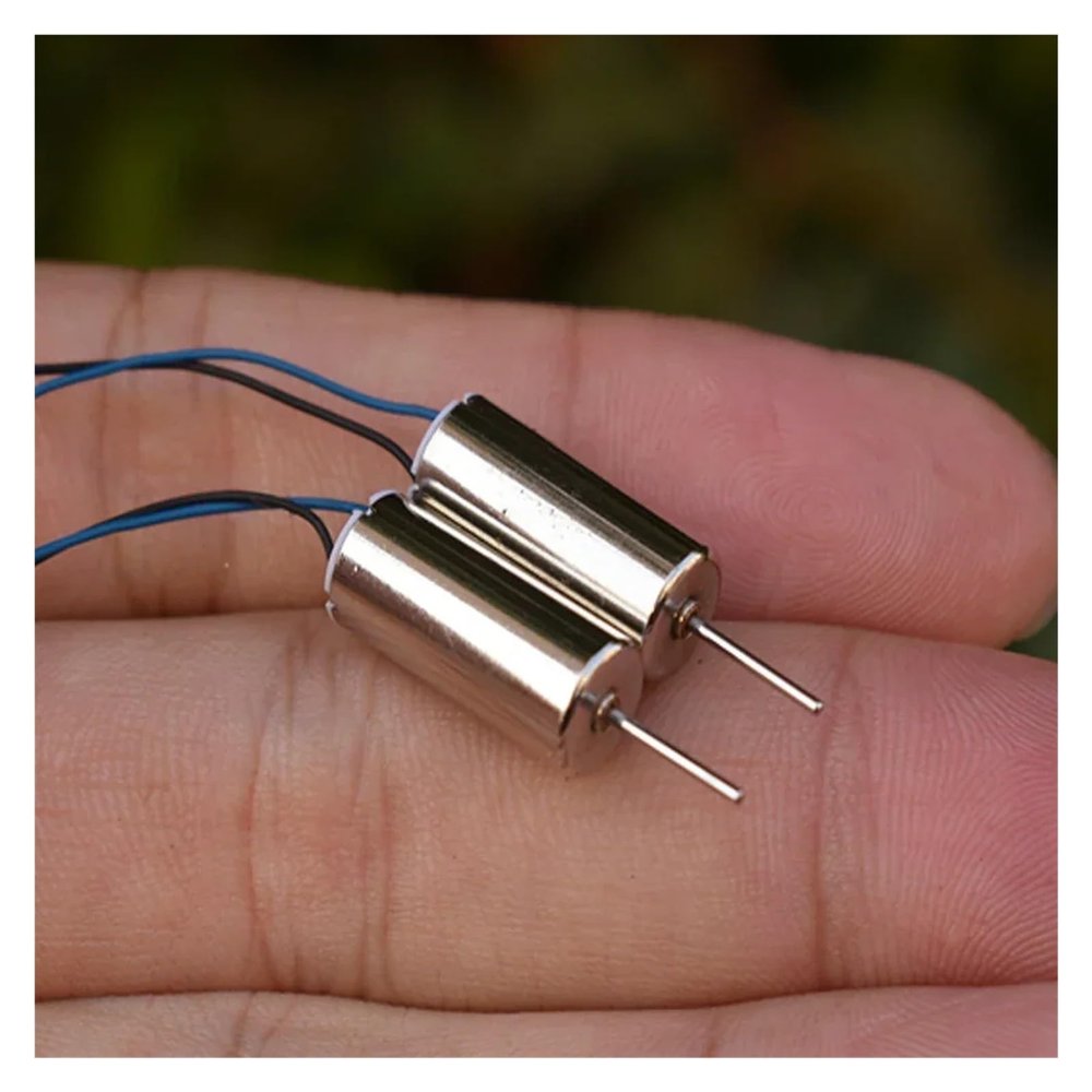 FFYTRGQWU 2PCS 51000RPM High Speed 716 7mm*16mm Coreless Electronic Starter DC 3.7V 4.2V Hollow Cup Engine DIY RC Drone Quadcopter
