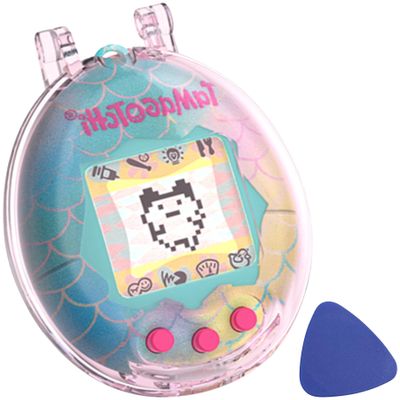 Geiomoo PC Case for Tamagotchi Original Digital Pet, Soft Flexible Scratch Resistant Protective Cover (Pink)