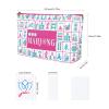 160 Engraved American Mahjong Game Set with Carrying Bag and Accessories, 1.2 Mahjong Tile Set view 2