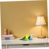 SUPVOX 6pcs Realistic Fake Parakeet Figurines Plastic Bird Parrot with Authentic Look for Educational Play Decorative Display and Creative Fun view 4