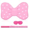 Gemscream Pink Bow Piata Girl Birthday Party Decorations Heart Bowtie Piata Set with Stick Blindfold for Coquette Birthday Bridal Baby Shower Wedding Bachelorette Celebration Decor Supplies view 1