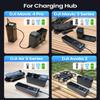 LKTOP Drone Power Station for DJI, Super Fast USB-C Charger Portable Power Packs for Potensic/Holy Stone/Skyrover Drones/Charging Hub/Controller/Camera (27000mAh, 100WH, 5 Ports, LCD Screen, LED Mode) view 3