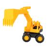 Abaodam Yellow Plastic Excavator Beach Small Lightweight Sand Play Vehicle for Early Learning and Creative Fun Gift for Beach Sandbox view 1