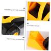 Abaodam Yellow Plastic Excavator Beach Small Lightweight Sand Play Vehicle for Early Learning and Creative Fun Gift for Beach Sandbox view 3