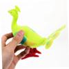 Abaodam 4pcs Wind-up Peacock for Abs Material Clockwork Playthings with Nonslip Texture Rounded Edges Crawling Encouragement for Boys view 3