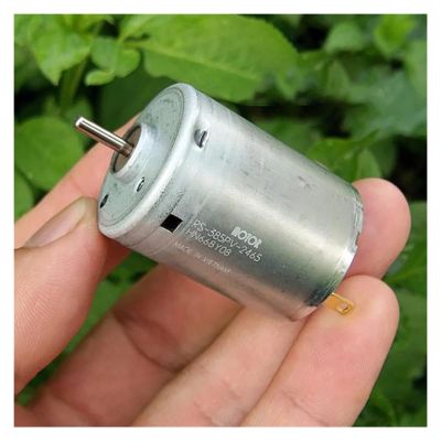 BQLOPOIQWZ DC 12V-24V 9150rpm-18500rpm 0.14A-0.2A Electronic Starter Oblique-Slot Rotor Soft Sound Dia 27.6mm,Length 35.7mm BQLOPOIQWZ