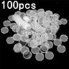 100 Pcs 35mm Clear Plastic Coin Capsules for Coin Storage Container and Collection Protection, Reusable Coin Holder Display Case view 2