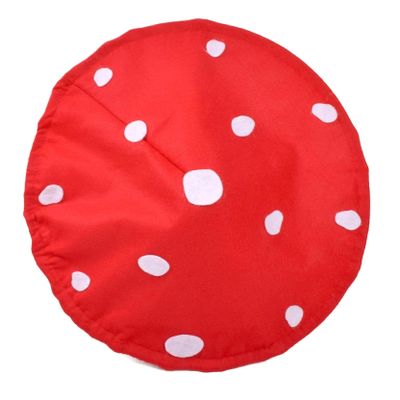 Joygoodta Mushroom Hat Cosplay for Kids 16'' Whimsical Mushroom Hat Easy to Wear Fairy Costume with Elastic Band for Cosplay Stage Performances Fairy Costume
