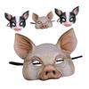 4pcs Half Face Animal Cosplay Masks Breathable Design for Halloween Carnival Christmas Costume Party Masquerade Dress Up Accessories view 1