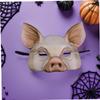 4pcs Half Face Animal Cosplay Masks Breathable Design for Halloween Carnival Christmas Costume Party Masquerade Dress Up Accessories view 4