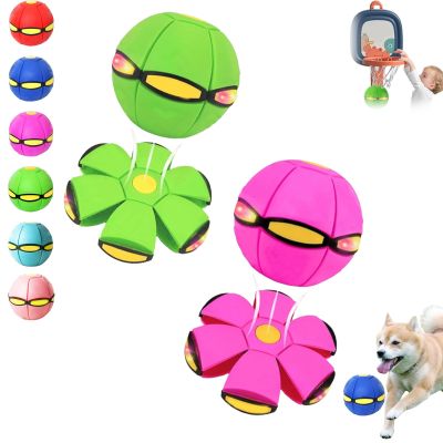 Velexia Flying Dog Ball, Child's Bouncing Ball, Magic Flying Saucer, Bouncy Ball, Child Bouncing Balls, Magic Pop Up Balls, Suitable for Indoor & Outdoor Use
