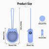 Geiomoo Silicone Case for Tamagotchi Paradise Interactive Virtual Pet, Soft Flexible Scratch Resistant Protective Cover (Luminous Blue) view 3