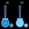 Geiomoo Silicone Case for Tamagotchi Paradise Interactive Virtual Pet, Soft Flexible Scratch Resistant Protective Cover (Luminous Blue) view 4