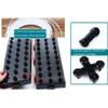 Level 6 Marble Roller Coaster Kit - 1155 Pieces Marble Run Building Toy Luminous Version Steel Ball Roller Coaster Maze Game Space Rail, STEM Toy Gift for Ages 14 view 4