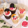 100 Pieces Tiny Apple for Dollhouse Micro Resin Fruit Decor for Crafts Mini Things for Fairy Garden Micro Landscaping Decoration, Style 3 view 4