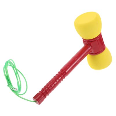 Abaodam Mallet Hammer Pounding Game with High-Pressure Cotton Head Portable Plastic Pounding Tool for Interactive Family Entertainment and Easy Setup