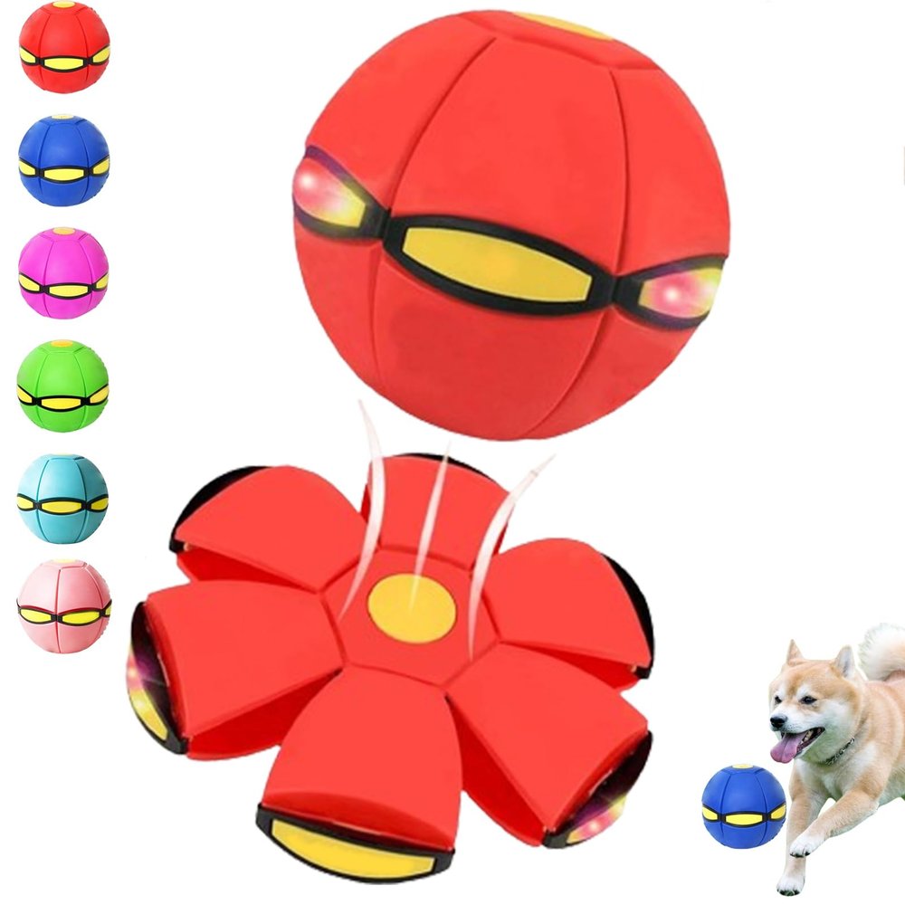 Velexia Flying Dog Ball, Child's Bouncing Ball, Magic Flying Saucer, Bouncy Ball, Child Bouncing Balls, Magic Pop Up Balls, Suitable for Indoor & Outdoor Use