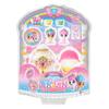 Catch Teenieping Cupping/Muffping Mini Figure Set with Cupcake Cube Case and Carriage Accessory, Collectible K-Animation Figurines view 1