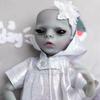 Anano 14 Inch Lifelike Alien Reborn Baby Doll, Spark Imagination Realistic Newborn Alien Baby Dolls Toy Soft Vinyl & Cloth Body, Ideal Creative Gift for Kids view 2