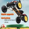 12v Electric go-Kart for Kids, Foldable Pedal go-Kart with Two-Position Adjustable seat, Off-Road-Style Anti-Skid Tires, LED Lighting, Perfect for Kids Aged 3 to 8. view 2