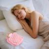 17cm Doll Bed, Miniature Bed with Pillow and Blanket Compatible with La Booooo Booooo Dolls, Doll House Furniture Accessories, Cherry Pattern view 3