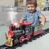 Aoaoy Christmas Train Set with Light and Sound, Electric Train Set DIY Track Christmas Toy for Children Boys Girls (Color A) view 3