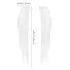 HEALEEP Santa Claus Fake Eyebrows, 2-Pair Self-Adhesive Plush Fake Eyebrows for Christmas Party Cosplay and Holiday Costume Props view 2