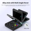 Doriteney Flip Retro Handeld Video Game Console 3.4" IPS Screen 64GB TF Card Preload Electronic Games, Support WiFi Bluetooth HD Black Flip view 2