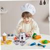 Hbbgdiy Kids Tea Set with 330ml Stainless Steel Long Spout Teapot Filter Screen and 2 70ml Cups Portable Metal Tea Set for Children Pretend Play and Toys view 3