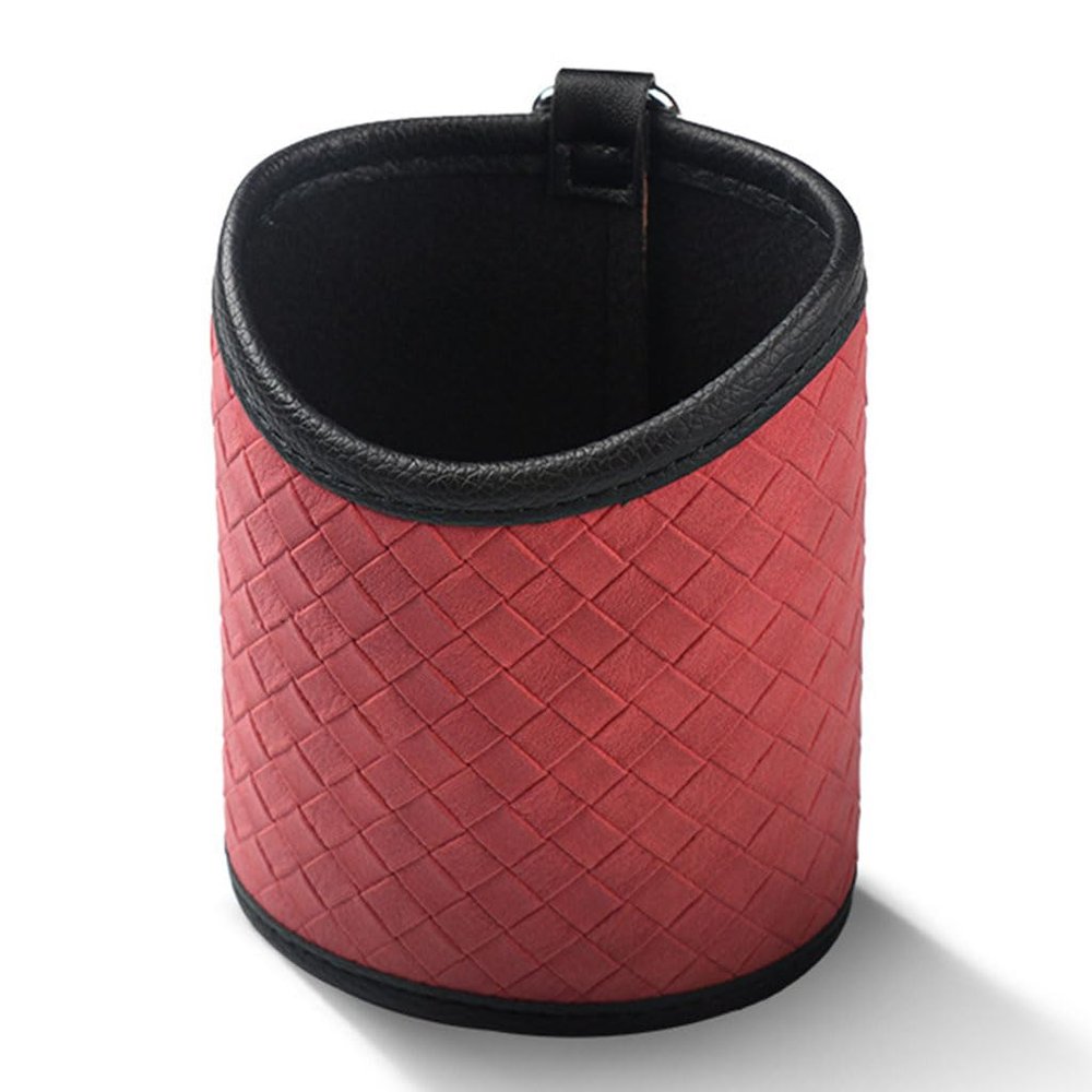 GWWFCFC Car Vent Storage Organizer for VW Caravelle 2001-2011, Car Dashboard Storage Bag Car Pouch Vent Car Accessories,Red