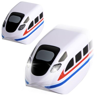 Only for CalfQueen KlickRail, DO NOT FIT with Magnetic Track, 2-Pack Replacement Electric Train Cars, USB Rechargeable Add-On for KlickRail Electric Train Set Tracks, Cannot Operate Alone