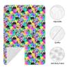 Muishi Tie Dye Pandas Baby Car Seat Canopy Nursing Cover for Newborn Car Seat Breastfeeding Covers Blanket Newborn Shower Gift view 3
