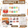 28 Set Basketball Party Favor Mini Finger Basketball Games, Basketball Accessories Stickers and Gift Bags Sport Fans Team Gift for Sport Basketball Team Lovers Players Gifts Sport Accessories view 2