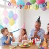 22PCS Birthday Party Hats Set Includes 1PC Happy Birthday Banner, 11PCS Cone Hats and 10PCS Party Blowers, Reusable Birth day Hat Set for Holiday Decorations, Photo Props, Birth Day Parties Supply view 3