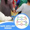12Pcs Walking Rope for Preschool Kids Leash with Plastic Handles for Kindergarten Daycare Outdoor Activities view 2