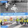 12Pcs Walking Rope for Preschool Kids Leash with Plastic Handles for Kindergarten Daycare Outdoor Activities view 4