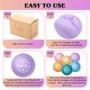 Jerify 12 Pcs Foam Dodgeball Set 6 Inch Soft Skin Playground Dodgeballs Bulk, Low Density Foam for Non Sting Dodgeball Sports Equipment for Kids and Adults (Macarons) view 3