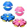 ZOEBER Magic Bouncing Ball, Children's Bouncing Ball, Magic Flying Saucer, Bouncy Ball, Parent-Child Interaction, Interactive Parent-Child Fun Toy with 6 LED Lights (Blue+Pink) view 1