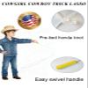 URAMAN Childrens Trick Lasso Cowboy Rope Kiddie Roping Toy for Ages 4-10 Western Party Play Trick Roping Fun view 2