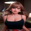 1:1 Scale Female Action Figure - Realistic Silicone Action Figure Life Size Poseable Female Figures for Film Prop Display Cosplay Roleplay Photography Prop | 18+ Only view 3