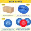 Jerify 18 Pcs Foam Dodgeball Set 6 Inch Soft Skin Playground Dodgeballs Bulk, Low Density Foam for Non Sting Dodgeball Sports Equipment for Kids and Adults (Red,Blue) view 3
