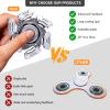 Berotok Mechanical Armor Fidget Spinner - Premium Zinc Alloy Haptic EDC Tool, Transforming Metal Hand Spinner for Adults, Stress Relief & ADHD Focus Toy, Unique Father's Day Tech Gift for Men view 3