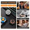 Berotok Mechanical Armor Fidget Spinner - Premium Zinc Alloy Haptic EDC Tool, Transforming Metal Hand Spinner for Adults, Stress Relief & ADHD Focus Toy, Unique Father's Day Tech Gift for Men view 4