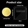 50PCS Single Pocket Coin Sleeves, 2.1 x 2.1 Inches Clear Coin Protectors Clear PVC Coins Pocket Holder Small Pouches for Jewelry Storage, Coins Stamp Collection view 2