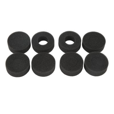 ZJchao Foam for RC Crawler Tires, 1/10 Foam for RC Tires 8 Pieces Sponge Insert for Inlay for Replacement Inserts for Vehicle for 1 Inch Rubber