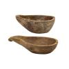 KCSWKJ Teak Gourd Bowl view 1