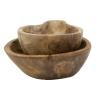 KCSWKJ Teak Gourd Bowl view 2